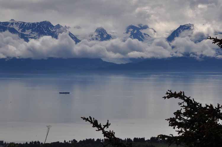 clouds and mountains